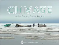 Climate Change in the Bering Strait Region : Observations and Lessons