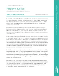 Platform Justice: Content Moderation at an Inflection Point 3