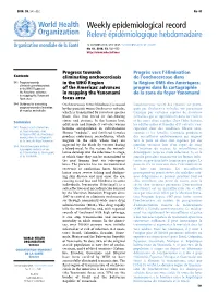 Weekly Epidemiological Record Relevé Épidémiologique Hebdomadaire