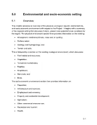 Birtle Transmission Project Environmental Assessment Report