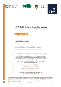 COVID-19 Island Insights Series