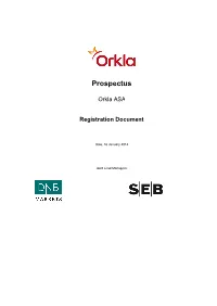 Prospectus Registration Document 16012014