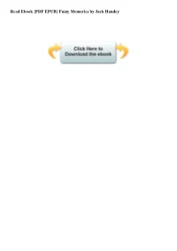 Read Ebook {PDF EPUB} Fuzzy Memories by Jack Handey Fuzzy Memories