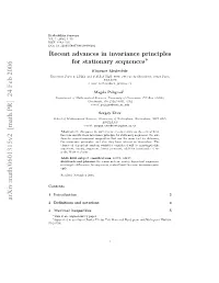 Recent Advances in Invariance Principles for Stationary Sequences 2