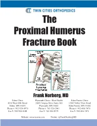 The Proximal Humerus Fracture Book
