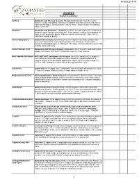 EG-Spring 2019 Pepper List.Xls.Numbers
