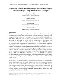 Expanding Teacher Support Through Mobile Mentoring in Kakuma Refugee Camp: Benefits and Challenges