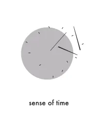Sense of Time
