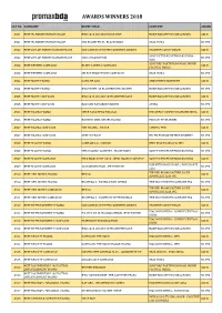 AS18-Winners LIST