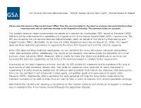 USACE Access Control Point (ACP); Market Research Report