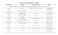 Date & Time Opponent Location And/Or Event Address