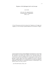 Responses of the Hydrological Cycle to Solar Forcings