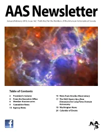 Table of Contents