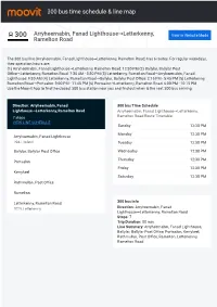 300 Bus Time Schedule & Line Route