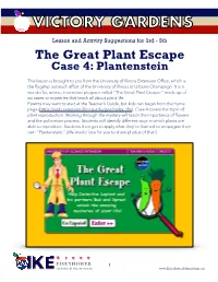Lesson 5, 3-5, Plantenstein