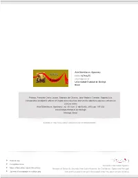 Redalyc.Comparative Allelopathic Effects of Cryptocarya Moschata