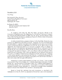 RP19-402-000 FERC Form 501-G Filing
