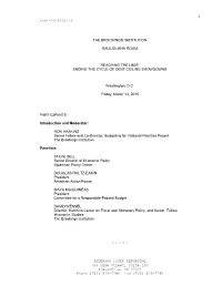 Uncorrected Transcript