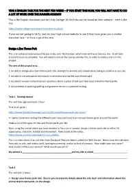 Year 6 English Task for the Next Few Weeks – If You Start This Now, You Will Not Have to Do a Lot of Work Over the Summer Holiday!
