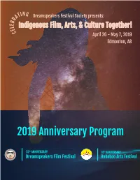 Dreamspeakers+2019+Program.Pdf