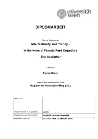 Intertextuality and Parody