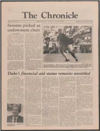 The Chronicle 78Th Year, No