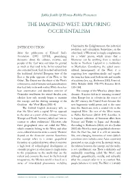 The Imagined West: Exploring Occidentalism