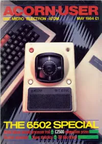 Acorn User May 1984 , I Contents
