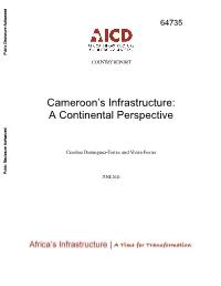 Cameroon's Infrastructure: a Continental Perspective