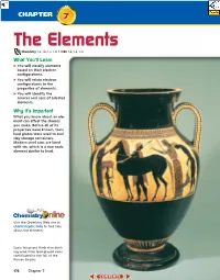 Chapter 7: the Elements