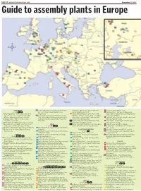 Guide to Assembly Plants in Europe