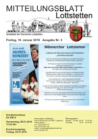 Mitteilungsblatt