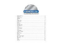 Uncarded Figure Keyword List