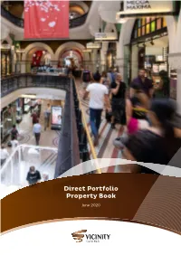 Direct Portfolio Property Book June 2020 Contents Our Centres Play an Essential Role and We Take This Responsibility