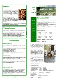 MARTIGNAT INFO Sous Un Soleil Radieux