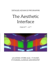 The Aesthetic Interface