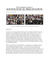 Vol. 3, Issue 1: October 2020