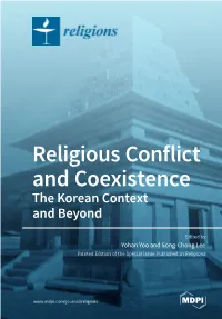 Religious Conflict and Coexistence and Conflict Religious Yohan Lee Yoo Song-Chong and • ﻿