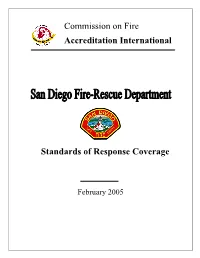 Standards of Response Coverage Commission