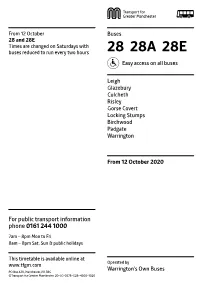 28 28A 28E Easy Access on All Buses