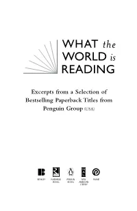 Excerpts from a Selection of Bestselling Paperback Titles From