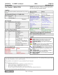 Accessory Installation Instrucution Template