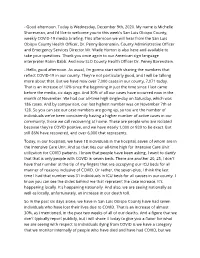 Press Briefing Transcript 12/8/2020