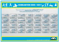 Schulaktion 2020 / 2021