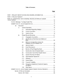 Ii Table of Contents Page PART I