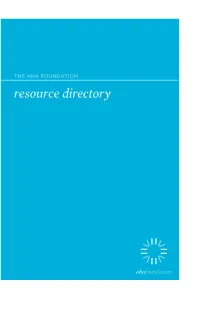 Resource Directory