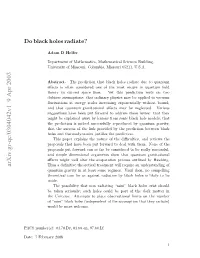 Arxiv:Gr-Qc/0304042V1 9 Apr 2003