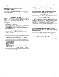 RAPIVAB (Peramivir) Injection, for Intravenous Use  See the Full Prescribing Information for Drug Compatibility Information Initial U.S
