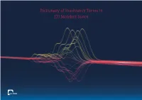 Dictionary of Insolvency Terms in EU Member States DICTIONARY of INSOLVENCY TERMS in EU MEMBER STATES