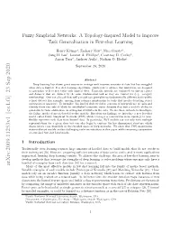Fuzzy Simplicial Networks: a Topology-Inspired Model to Improve Task Generalization in Few-Shot Learning